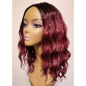 Bobbi Boss Lace Front Bob - Burgundy